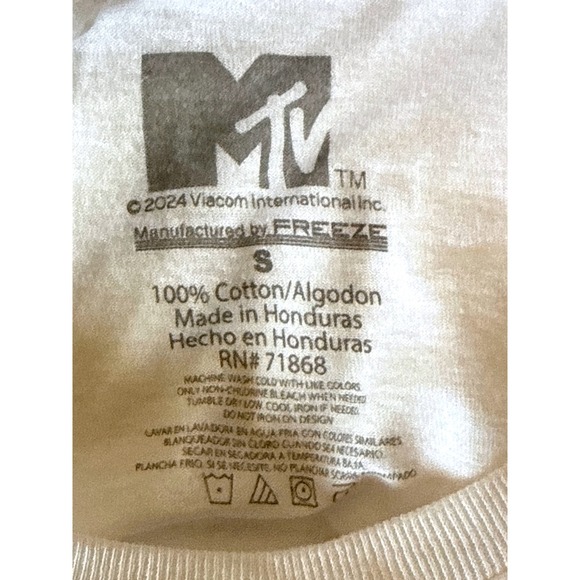 MTV Spring Break 94 Music Television White Graphic T Shirt Retro Tee - Picture 4 of 4